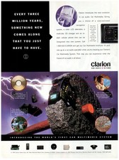 PRINT AD, 1995 Clarion Car