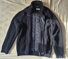 BARBOUR Strickjacke / Pullover XL blau neuwertig