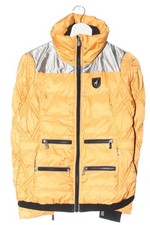TONI SAILER Sportjacke Damen Jacke Gr. DE 36 blassgelb-silberfarben-schwarz