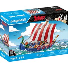PLAYMOBIL 71888 Asterix: Piratenschiff