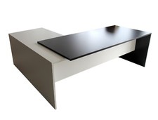 Schreibtisch mit Sideboard