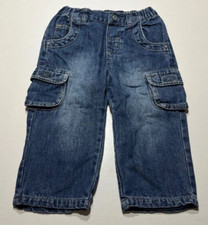 Dunkelblaue Jeans - Größe: 80 - Marke: Staccato