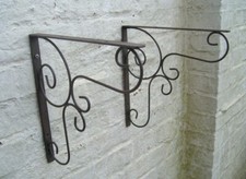 Regalwinkel 2er Set Regalträger Wandkonsolen Wandregal Eisen 30 cm inkl Versand