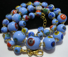 BLAUE Millefiori venezianische