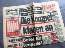 BILD Zeitung 5.11.1963