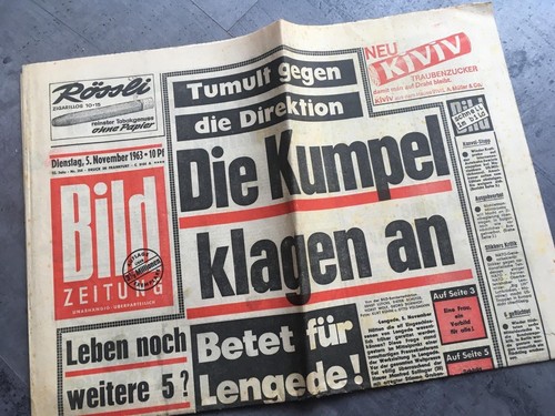 Bild zeitung 1963 - bild,