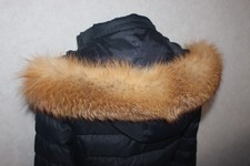 Rotfuchs Pelzstreifen Pelzkragen Kapuzenfell Echtfell Fuchs Pelz für Jacke,Parka