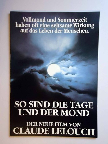Sind die tage und der - so,