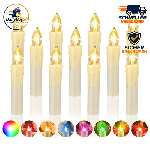 Led weihnachtskerzen mit - led,