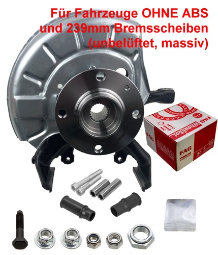 Achsschenkel radlagergehäuse - achsschenkel,
