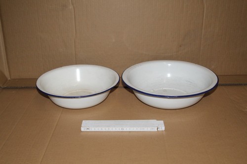 Kleine emaille - 2x,
