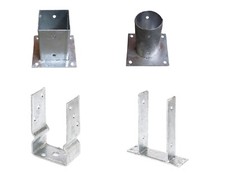 Pfostenhülse Aufschraubhülse