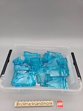 Lego® 47847 Rock Panel 2x4x6 Trans light blue glitter light blue mix 18 Stück