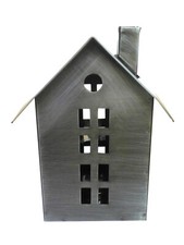 Windlicht Haus Metall |