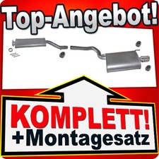 Auspuff für MERCEDES CLK (C208, A208) 200 230 Kompressor Auspuffanlage