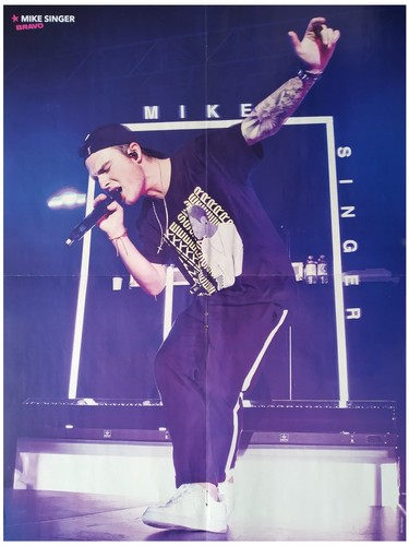 Mike singer poster xl - singer, a2