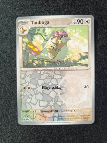 Pokémon karte tauboga - pokémon,