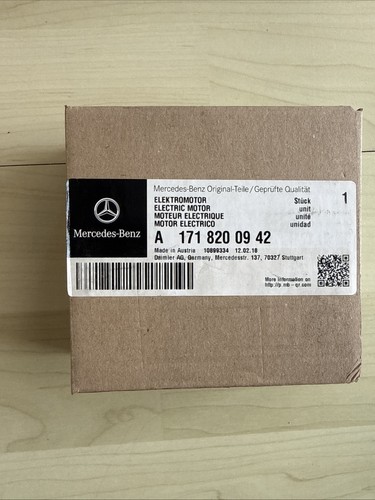 Mercedes benz stellmotor - mercedes-benz,