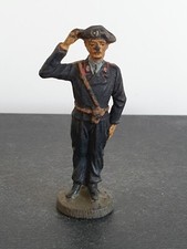 Elastolin Lineol Offizier Panzer Kommandant Salutieren Militär II. WK Masse