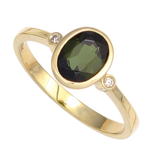 Damenring 585 gold gelbgold - 585,