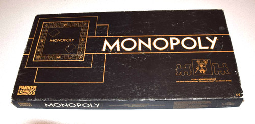 Parker monopoly schwarze club - schwarze,