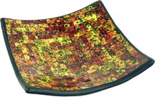 Eckige Mosaikschale