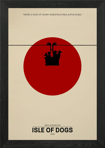 Isle dogs filmposter - isle, of