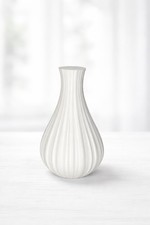 Moderne Deko Vase weiß