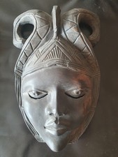 Alte afrikanische Holzmaske -