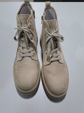SCHNÜRBOOTS VON GRACELAND IN BEIGE, GR 43, NEU + UNGETRAGEN
