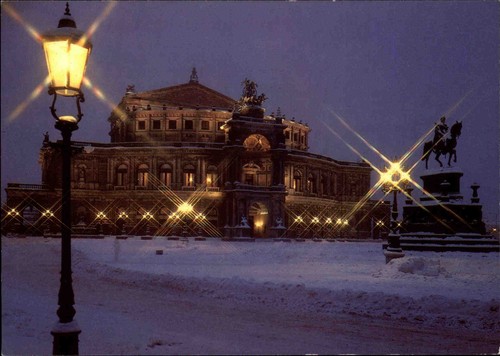 Dresden sachsen ddr postkarte - dresden,