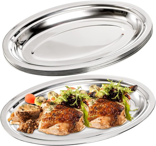 Ovale platte edelstahl - ovale,