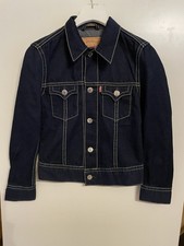 Levis Jeansjacke Damen Gr.S Dunkelblau 70921 Levi's Jacke ROCKABILLY Punk NP129€