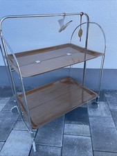 Bremshey Dinett Servierwagen Teewagen 1970er Jahre TOP Zustand Unbenutzt