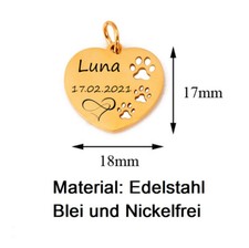 Personalisierte Tier Pfoten