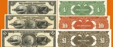 (Reproduktionen !) Geldscheine