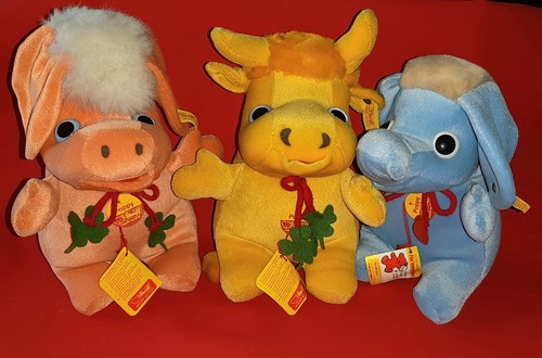 Alte steiff poppy stofftiere - alte, 3