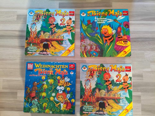 Biene maja schallplatten - 4x,