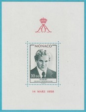 Monaco 1979 ** postfrisch Bl. 14 Prinz Albert