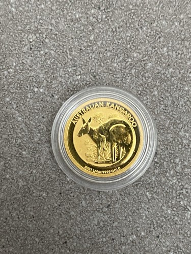 Gold känguru 2021 unze - 2021, 1/4