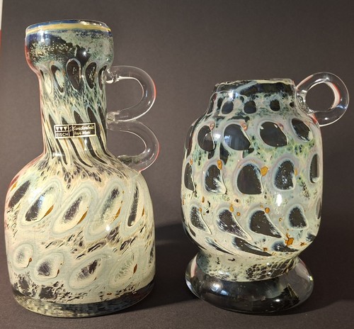 Eisch glas vasen pfauenauge - eisch:,