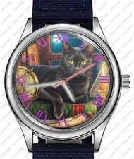 Schwarz Sterne Katze auf Der