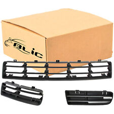 BLIC Schwarz Stoßstange Gitter Satz Frontgitter L+R für VW GOLF 4 IV 08.97-06.06