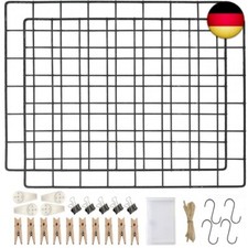 Gitter Pinnwand Metallgitter Deko Wand - Memoboard Gitter Deko Gitterwand -