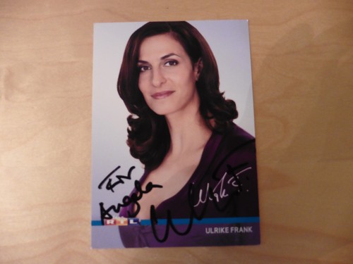 Ulrike frank autogrammkarte - ulrike,
