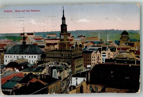 10749066 posen rathaus - posen,