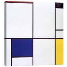 Leinwandbild Tableau I; Komposition - Piet Mondrian