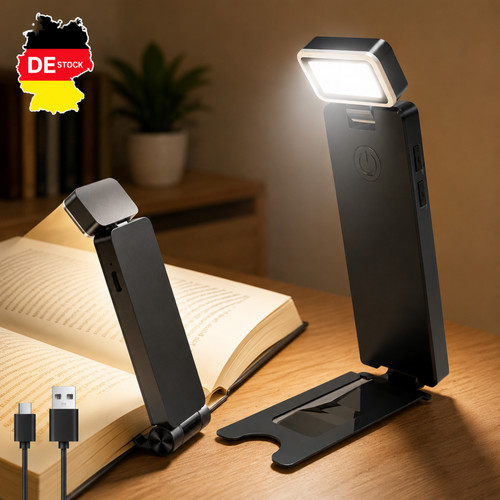 Klemmlampe buchlampe led - klemmlampe,