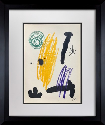 Joan miro 1964 lithografie - joan,