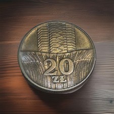 Polen 20 Zloty 1974 Hochhaus &